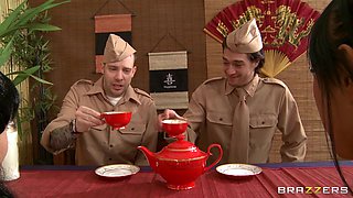 Fraternizing With The Enemy With Xander Corvus, Gaia - Brazzers