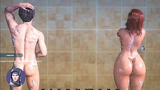 3d animation, brother step sister sex, ass