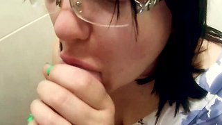 Sucked a Dick in a Public Toilet