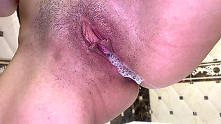 Compilation! Creampie Close-up! Douching a Hairy Pussy! POV!