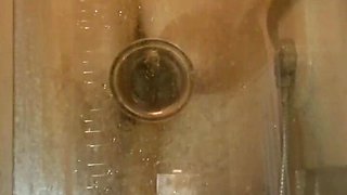 Wife Fucks Herself in the Shower