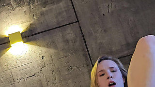 College Girl Alice Klay Use Her Feet to Make Me Cum