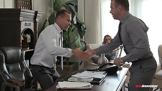 I Want You To Fuck My Wife in My Office and Cum On Her Face While I Watch