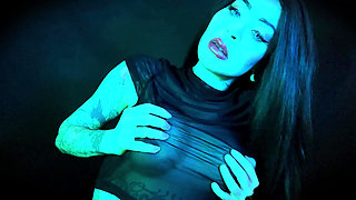Interactive Smoking Breath Play Game - Hand Over Mouth, JOI