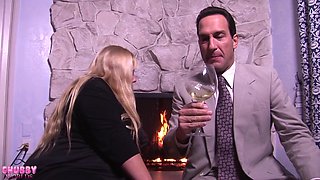 Cassie Rides Wild in Curvy Blonde Passion