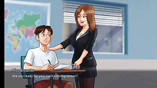 Student fuck teacher in classroom