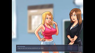 Capturing steamy moments with my wild roommate during summer