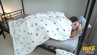 Blair Saenz's Steamy Slippery Ride in Threesome