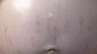 Pregnant Wife Do Oil Massage for Her Belly and Boobs - Milky Mari