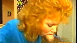 Cock hungry and beautiful redhead milf gives amazing fellatio