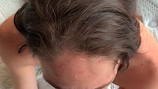 Nympho slut throat fucked in public upside down