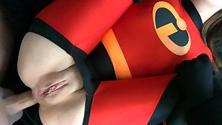 Violet from Incredibles gets Nailed in the Bootie