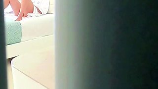 Brunette GF Hidden Cam Masturbation