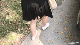 Asian Thai Callege Blowjob in Car