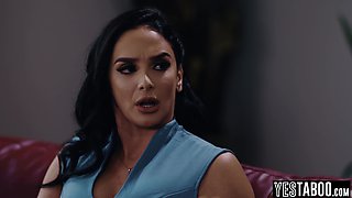 Big bust Spic mommy threesome sex with stepson