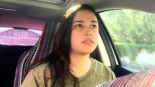 Busty amateur teen outdoor hardcore action with cum