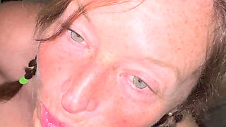 Bonemaiden Sucks Her Man Sitting on the Toilet Trying to Pee