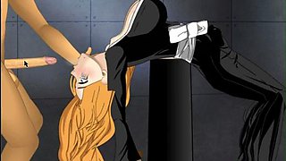 Super Deep Throat: Rangiku: Big Tits, Blowjob  Babe Porn