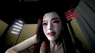 Horny Asian Girl Sucks and Fucks Your Cock Until You Cum Everywhere