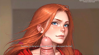 Imagine This Is Bob - Slutty Wife Mila Rides Monster Dildo for Weak Cuckold Husband - Mila Ai - by Addont