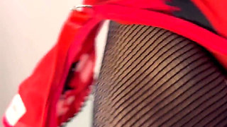 Lady Boss Monika Fox Have Fun at the Office in the Evening