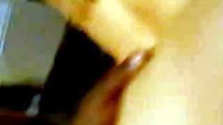 Black Cock-Loving Secretary Interracial Cheating Blowjob