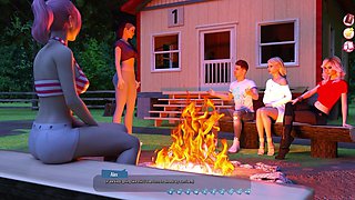 Helping the Hotties 37 - First Time Sex with Stacy While Emily Walks in and Watches