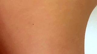 Shy Petite Girl in Lime Green Dress Moans Getting Fuck