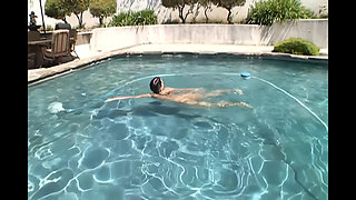 In the Pool, Surrounded by Cocks