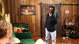 Mexicana blowjob with her big boobs