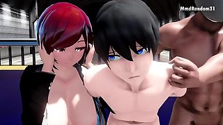 MMD Kiss me song netorare: Big Tits, Big Ass  Hardcore Porn