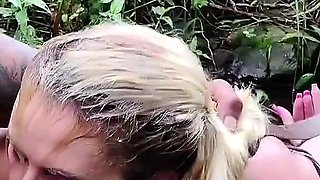 Sexo Selvagem Em Publico Na Cachoeira,com Pescador 100%anal B...a Por Garganta Profunda Extreme Engolindo Xixi Mijo Part 2