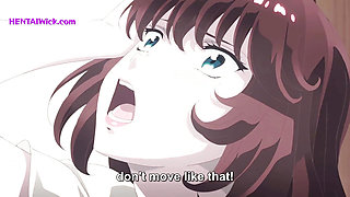 Accidentaly Hardcore Pussy Eating for Hairy LandLady - Anime Hentai - ENG Sub