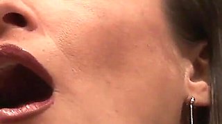 Home Cheating with Vera Lady a Slutty Italian MILF with Brown Hair Gets Her Ass Gaped and Mouth Filled