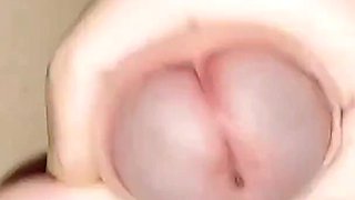 Young Man Masturbating and Moans Loud, Dick Explode. Closeup Cumshot - Xstepmommyx