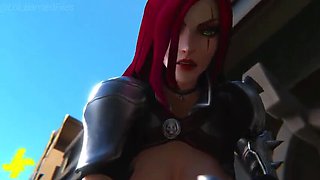 League of Legends Hentai Compilation - Hot 3D Anime Sex, Creampies & Cumshots (SFM Blender 60FPS)