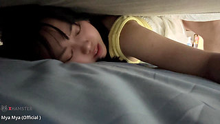 Fuck my Stepsister Stuck in my Bed