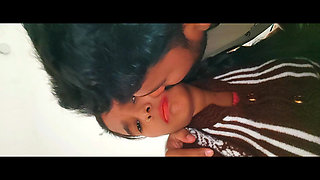 Stepsister and Stepbrother Hot Sex - Today My Elder Stepsister Was Watching on the Mobile on the Terrace.