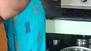 House Maid Fucking in Kitchen Slap