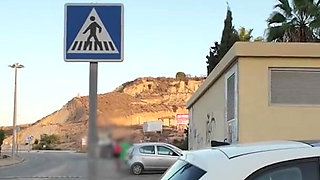 I Just Slipped Outta My Clothes and Into My New Sexy Straps Right in the Parking Lot