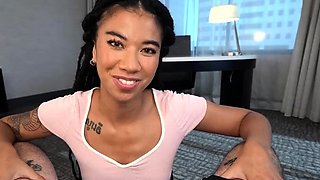 ManoJob Ameena Green Fitness Dick In Her Hands FA