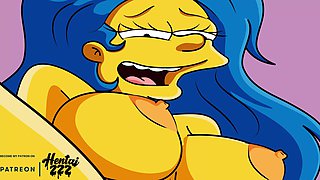 Cheating Marge Fucks Carl Video