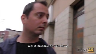 Hunt4k. stunner is sick of paramour and decides to have porno with stranger