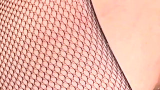 Black Dildo Penetrates My Holes with Fuckmachine