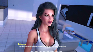 Cucking Her Stepson - Away From Home #35 Animated Sex Game