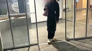 Limo public fuck with BBC and teen Latina babe