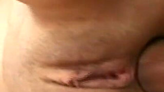 Young Skinny Girl Ass Fucked Hard and Cummed in Mouth by Two Monster Cocks