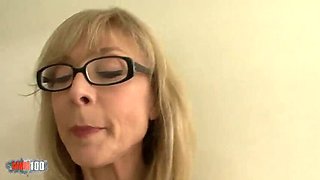 Hot 60-Year-Old MILF Nina Hartley Gets Naughty with Danny Wylde - Blowjob & Big Tits Action