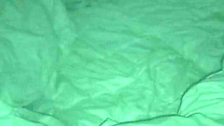Gracelynn Moans and Richard Nailder cumming together while camping