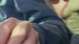 Unfaithful Blowjob in the Car - How Well My Co-worker Sucks Cock